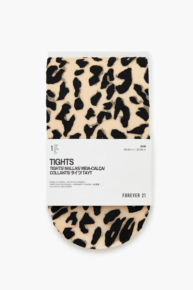 Leopard Print Tights | Forever 21 Product Image