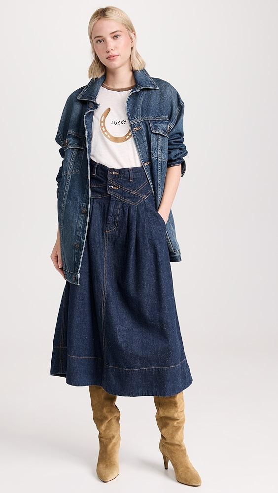 THE GREAT. The Field Skirt | Shopbop Product Image