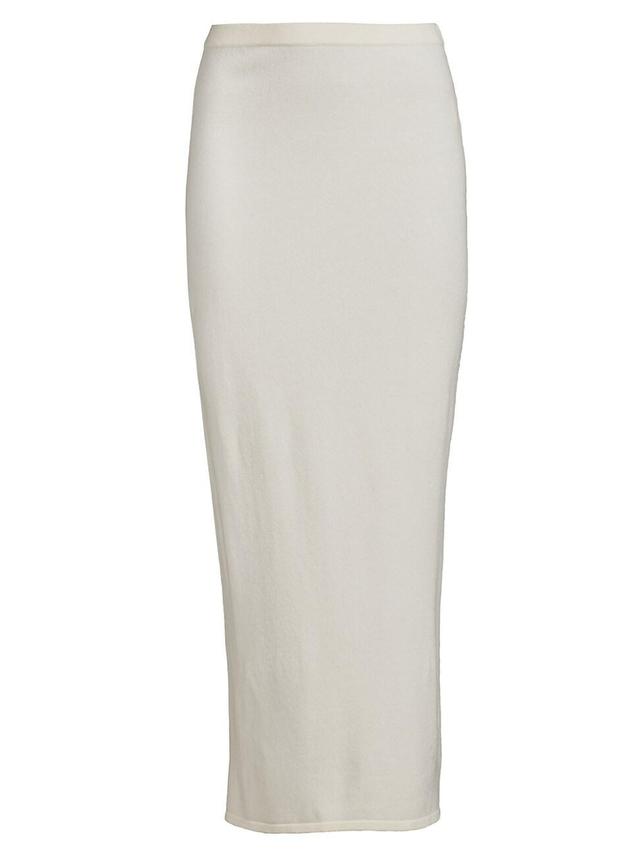 Womens Versailles Wool-Cashmere Maxi Skirt Product Image