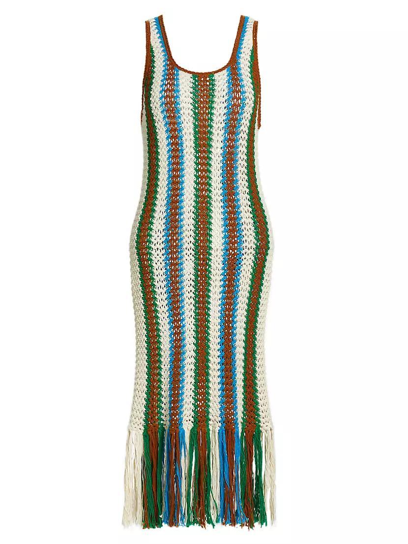 The Benefits Crochet Fringe Dress Product Image