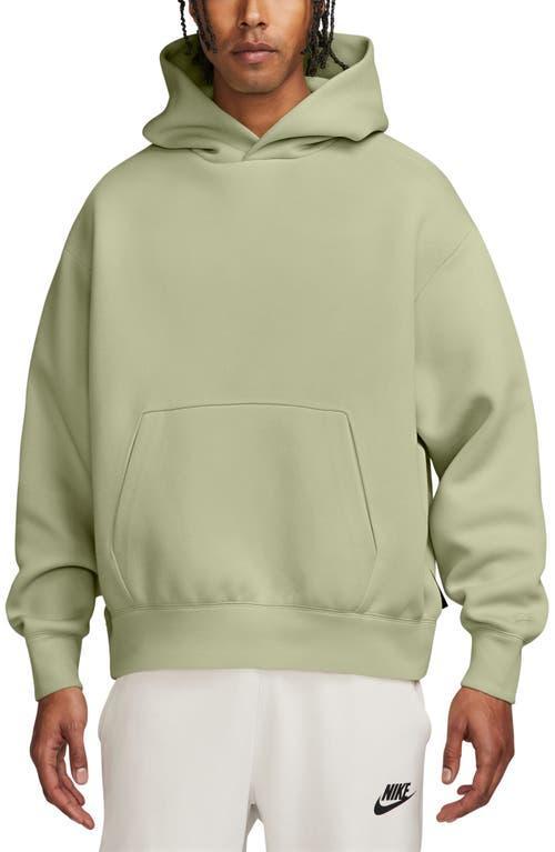 NIKE Men's Tech Reimagined Fleece Hoodie In Green Product Image