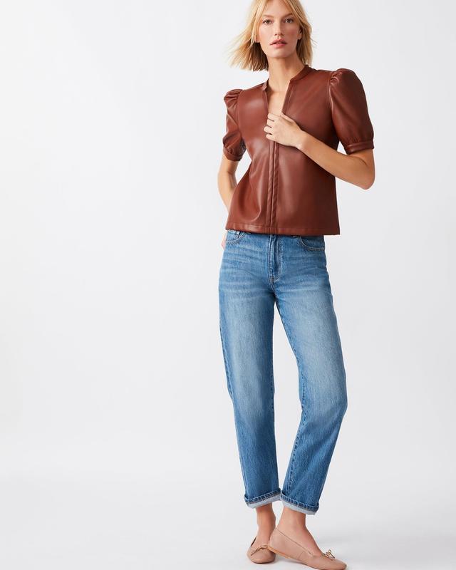 JANE TOP COGNAC Product Image