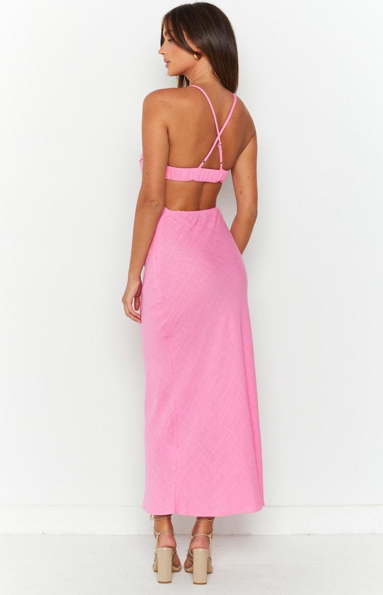 Lene Pink Maxi Dress Product Image