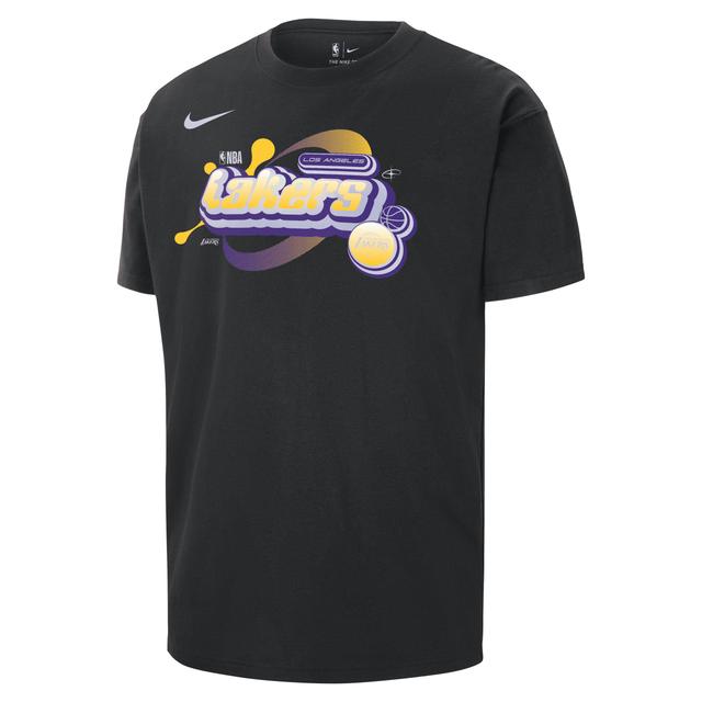 Los Angeles Lakers Courtside Nike Mens NBA Max90 T-Shirt Product Image