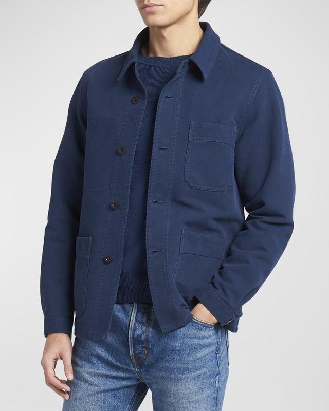 Mens Twill Chore Jacket Product Image