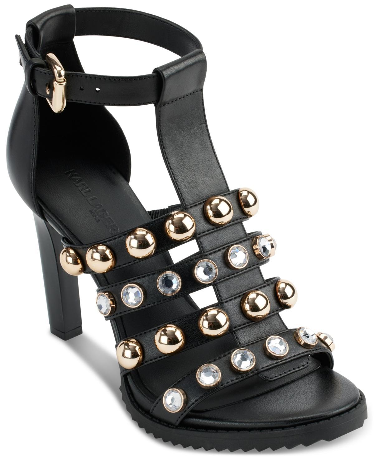 Karl Lagerfeld Paris Womens Brexton Dress Sandals Product Image