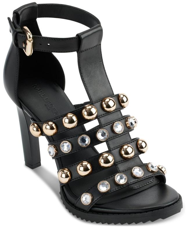 Karl Lagerfeld Paris Womens Brexton Dress Sandals Product Image