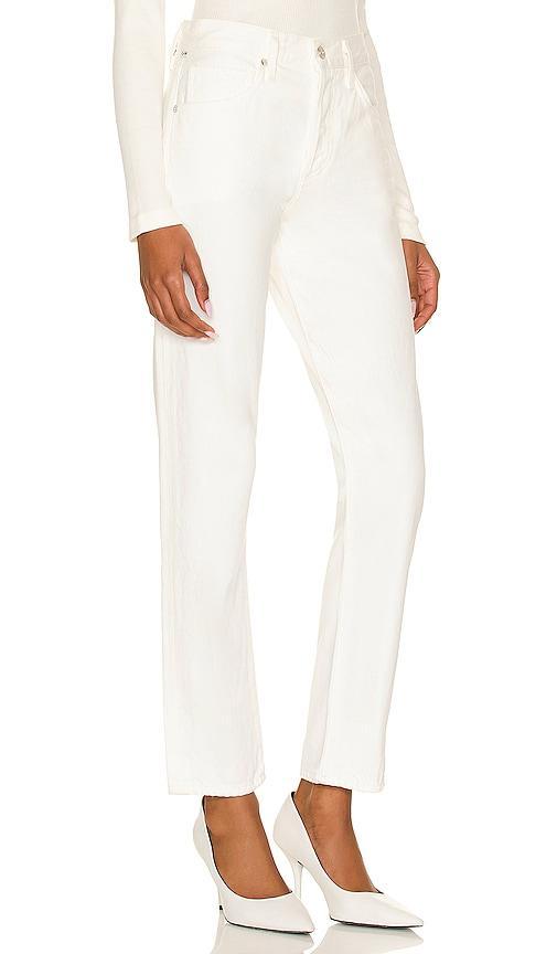 Citizens of Humanity Emerson Slim Boyfriend in White. Size 24. Product Image