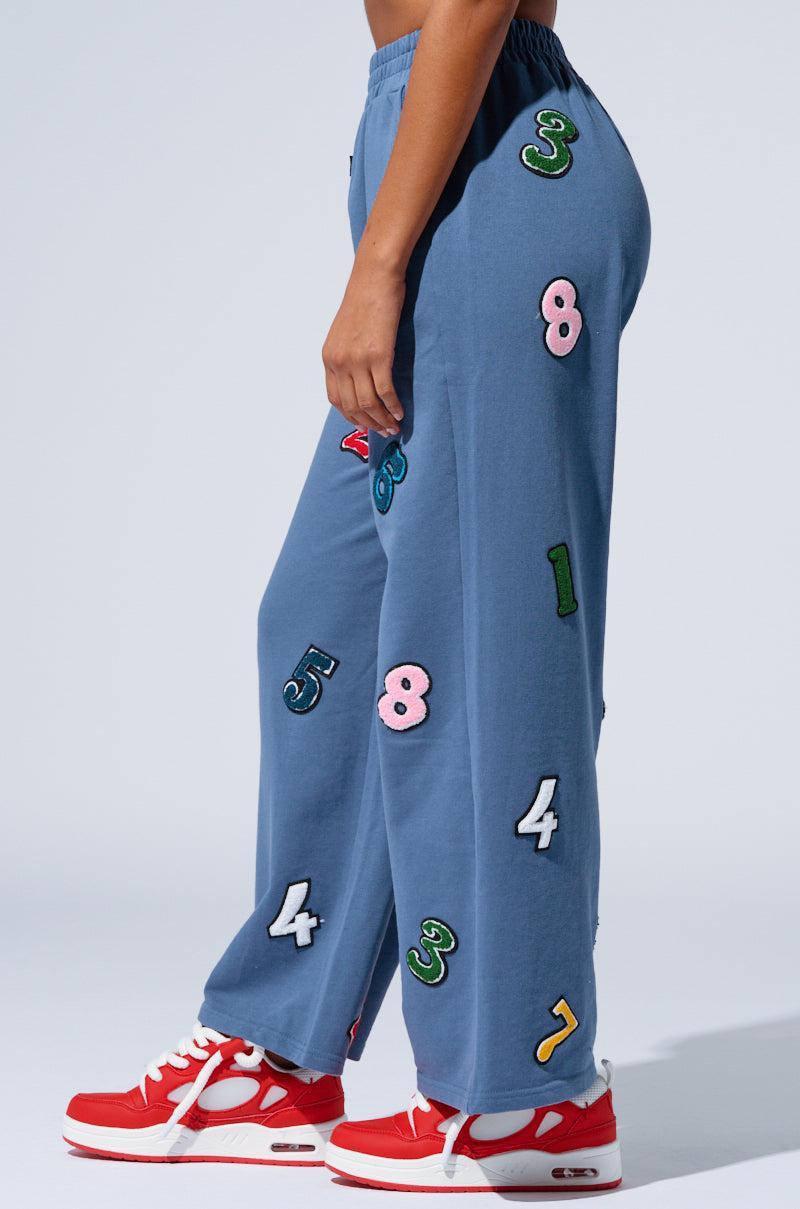 COUNT IT UP! WIDE LEG JOGGER Product Image