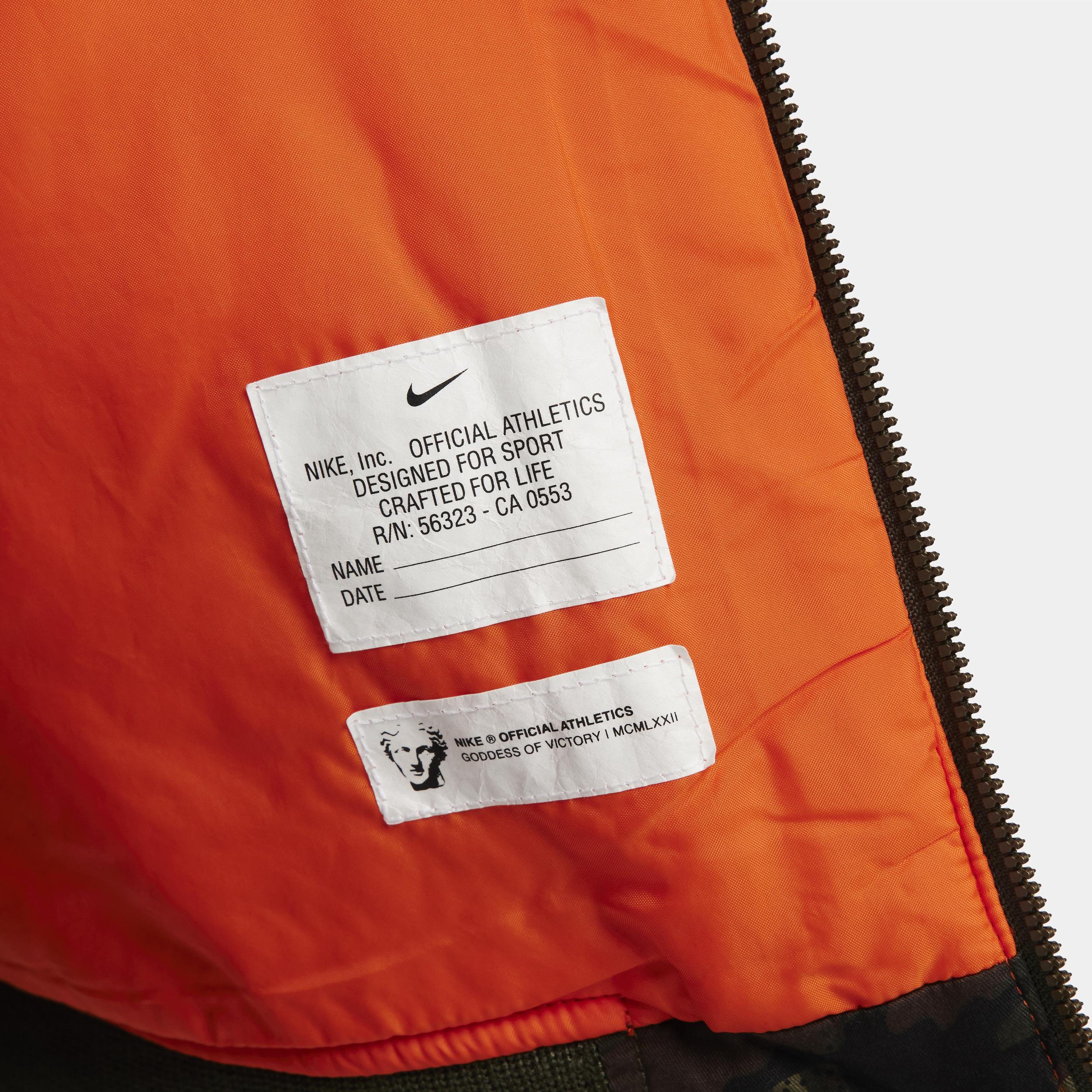 Nike Life Men's Woven MA1 Flight Jacket Product Image