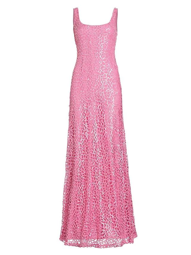 Womens Hannah Sequined Maxi Dress Product Image