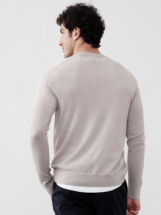 Merino V-Neck Sweater Product Image