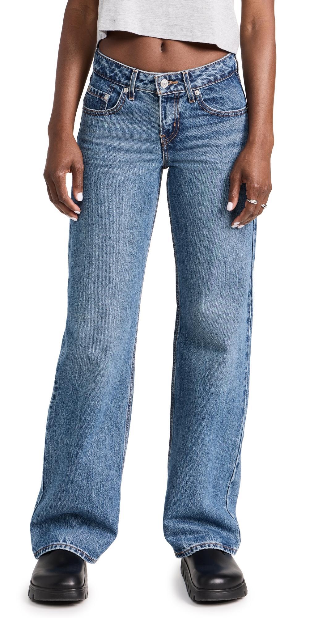 LEVI'S Low Loose in Blue. Size 29, 30. Product Image