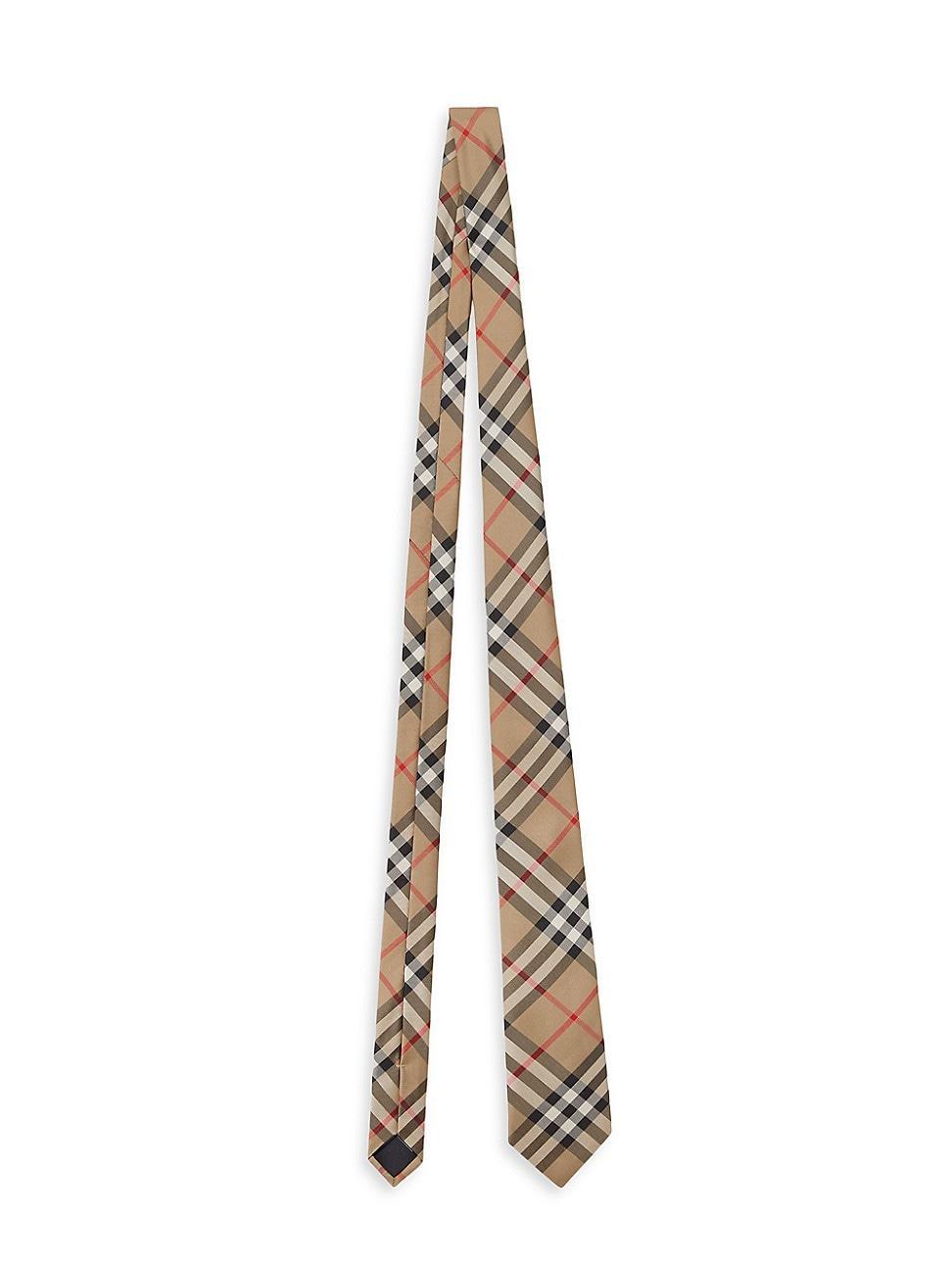 burberry Manston Check Silk Tie Product Image