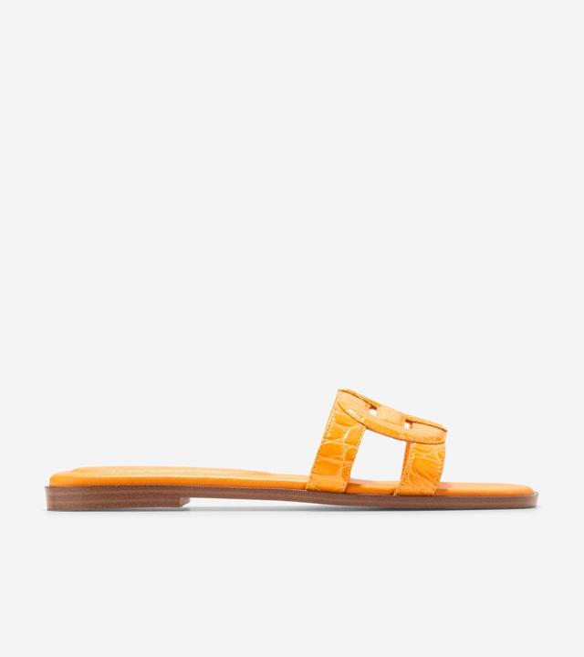 Cole Haan Womens Chrisee Sandal - Yellow Size 7 Product Image