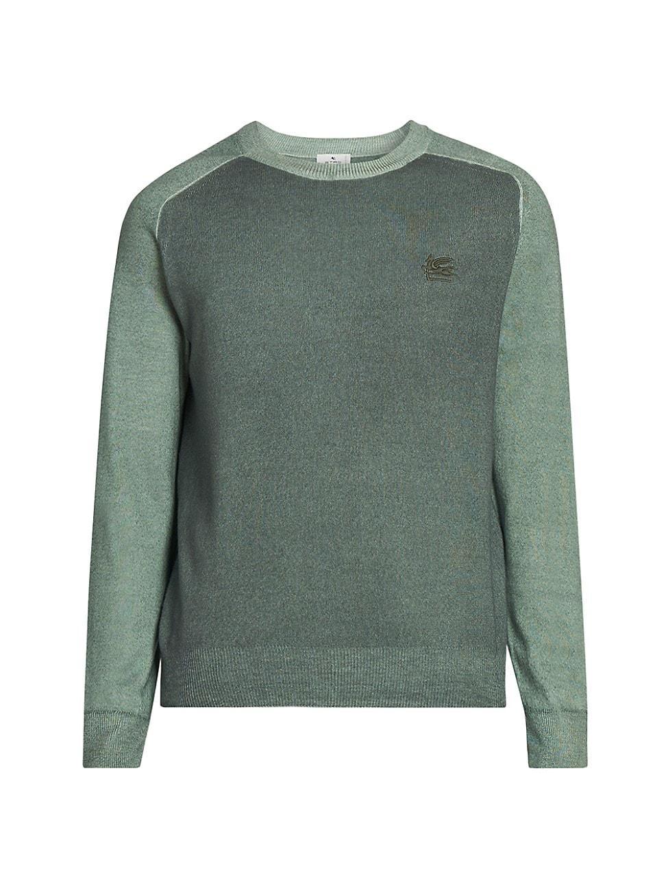 Mens Raglan Crewneck Sweatshirt Product Image