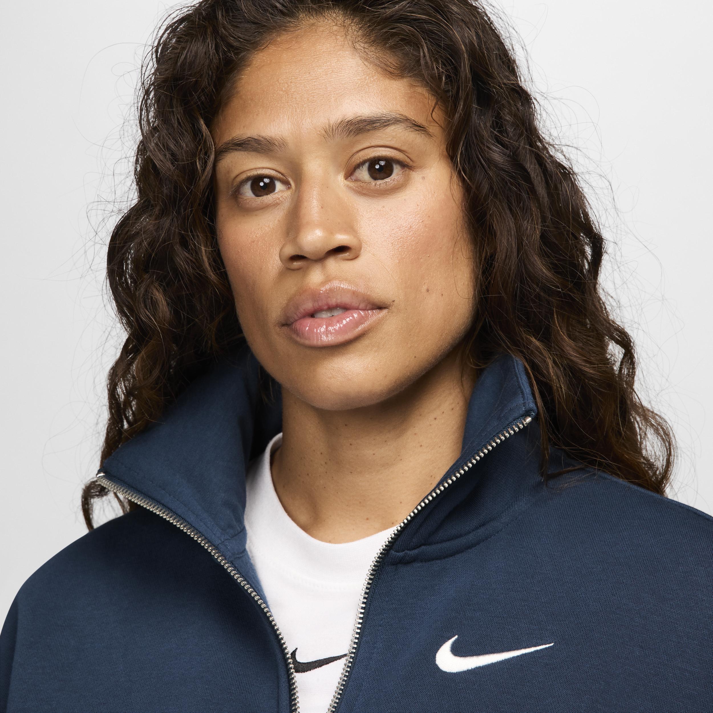 Womens Nike Sportswear Phoenix Fleece Oversized Track Jacket Product Image