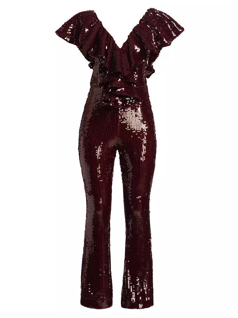 Ruffled Sequined Jumpsuit product image