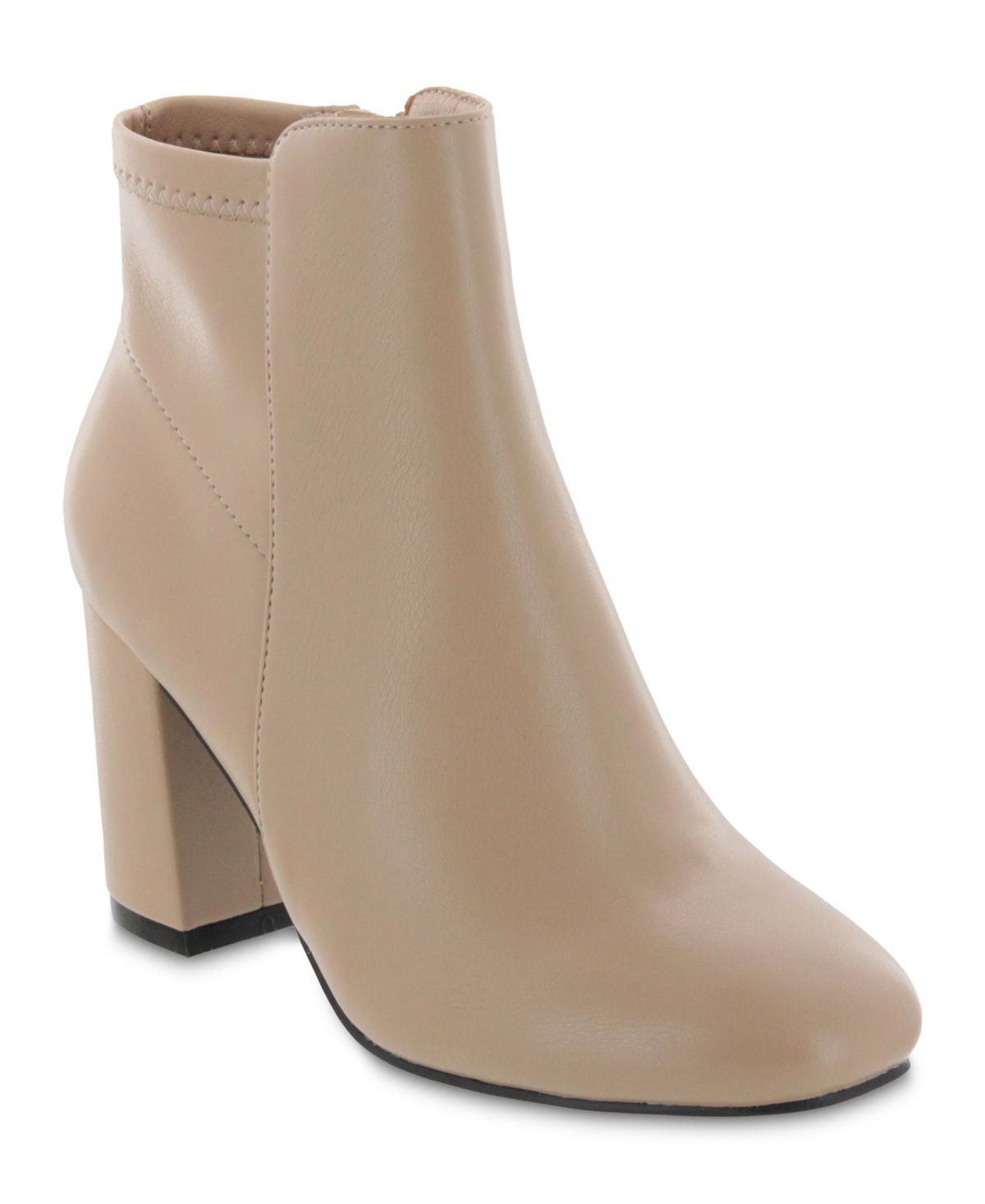 Mia Womens Carla Block Heel Booties Product Image