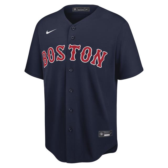 Mens Nike Boston Red Sox Alternate Replica Team Jersey Blue Product Image