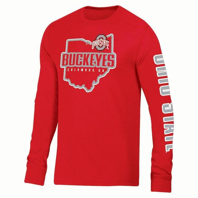 NCAA Ohio State Buckeyes Mens Long Sleeve T-Shirt Product Image