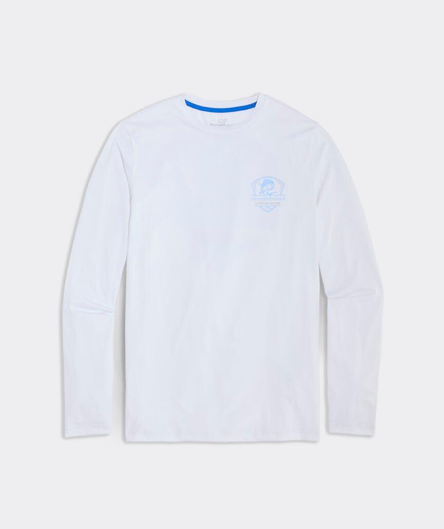 Offshore Mahi Badge Long-Sleeve Harbor Performance Tee Product Image