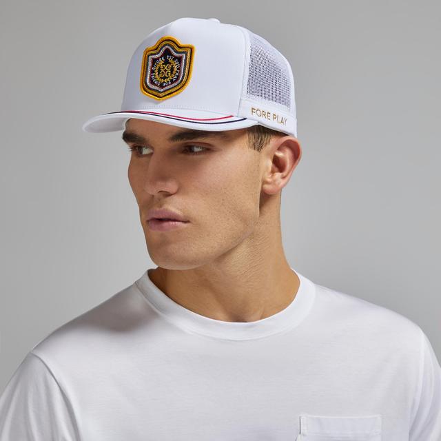 BULLION STRETCH TWILL TALL TRUCKER HAT Product Image