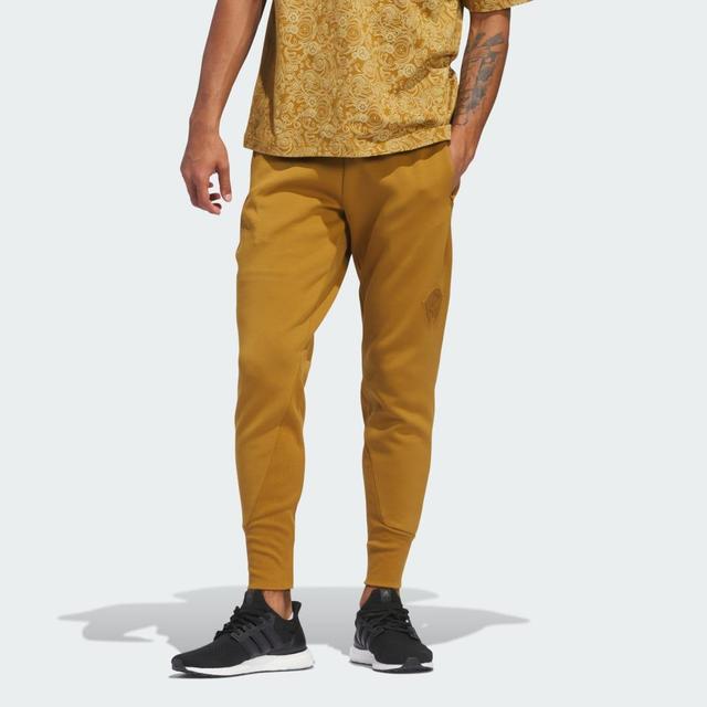 adidas Mahomes adidas Z.N.E. Premium Pants Bronze Strata M Mens Product Image