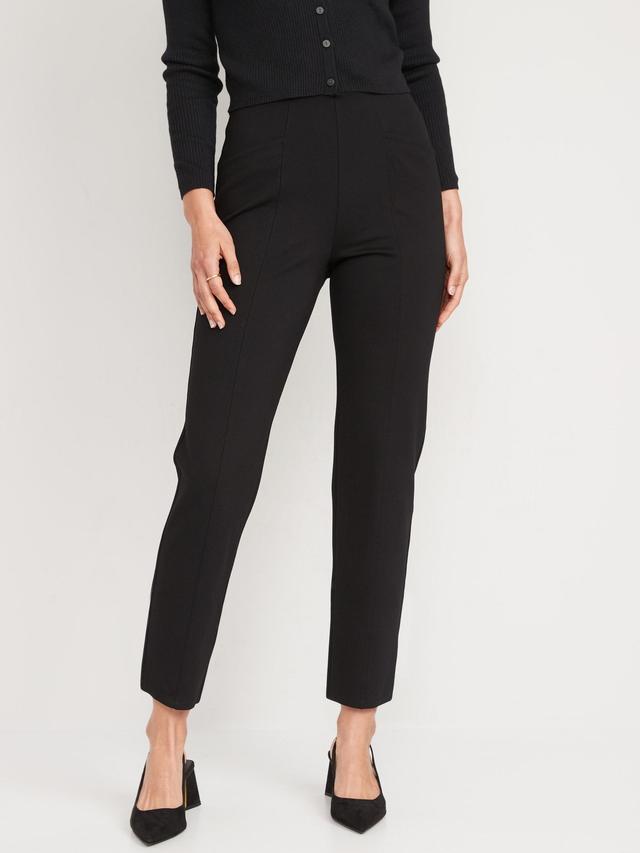 Extra High-Waisted Stevie Straight Pants Product Image