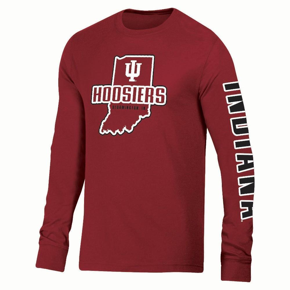 NCAA Indiana Hoosiers Mens Long Sleeve T-Shirt Product Image