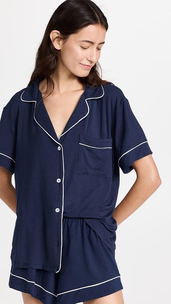 Eberjey Gisele Relaxed Short PJ Set | Shopbop Product Image