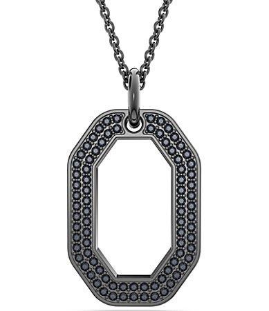 Swarovski Dextera Graphite Octagon Pendant Product Image