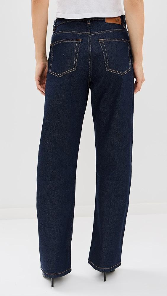 EB Denim Alida Loose Bowed Jeans | Shopbop Product Image