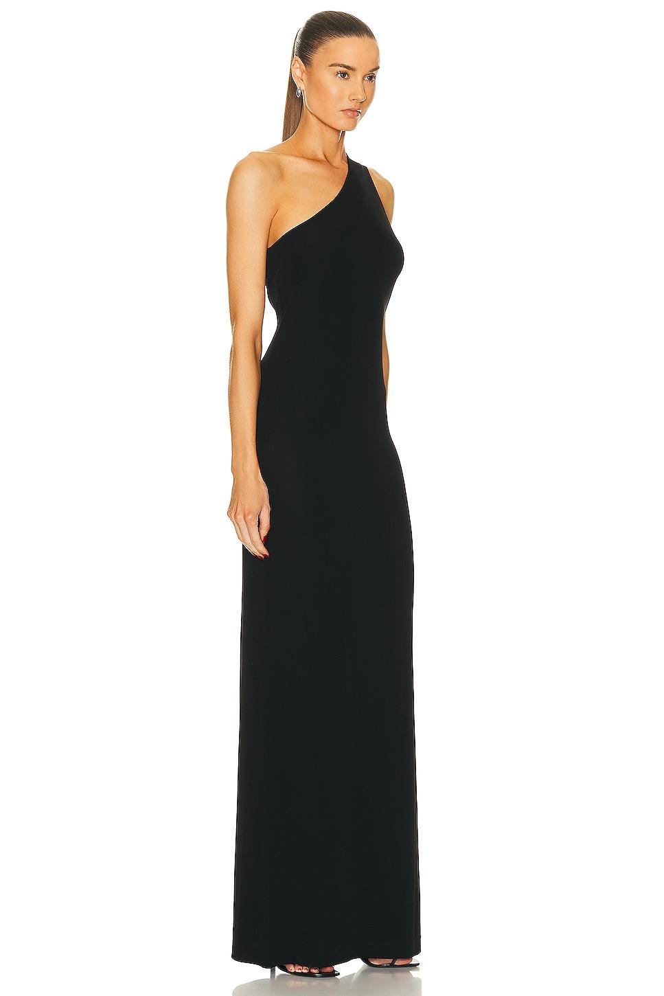 NILI LOTAN Raquel Dress Black. (also in M). Product Image