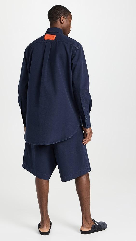 JW Anderson Oversized Contrast Pocket Shirt | Shopbop Product Image