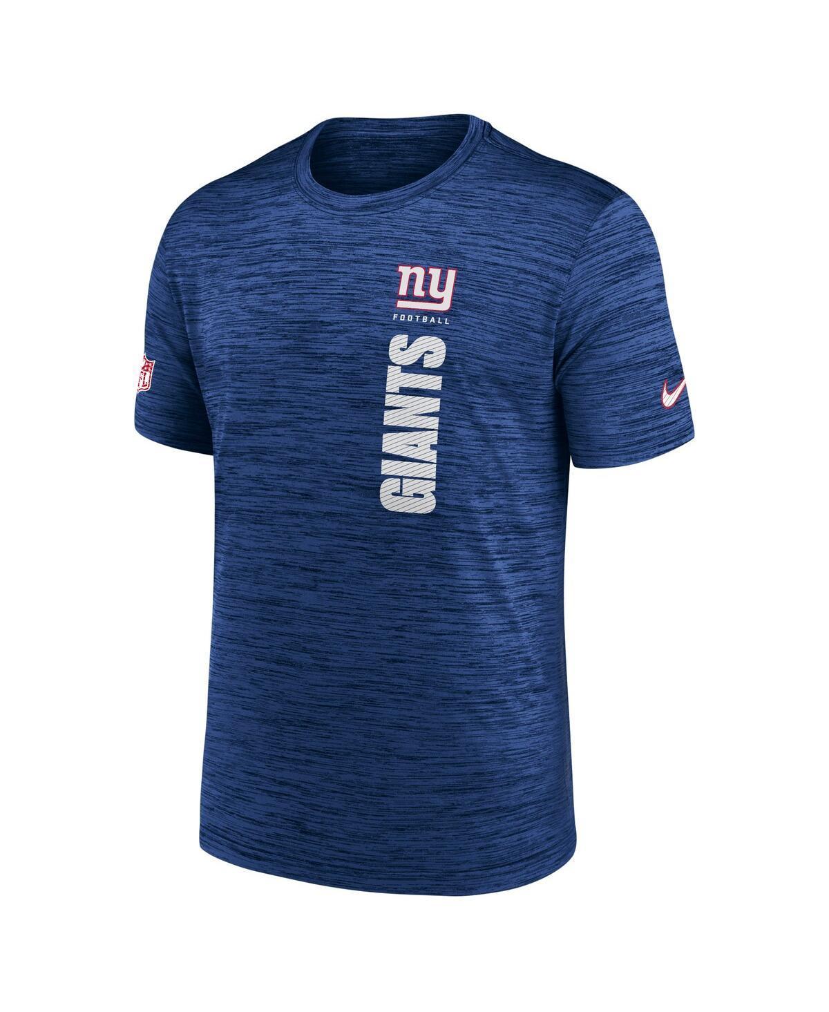 NIKE Men's Royal New York Giants 2024 Sideline Velocity Performance T-shirt In Blue Product Image