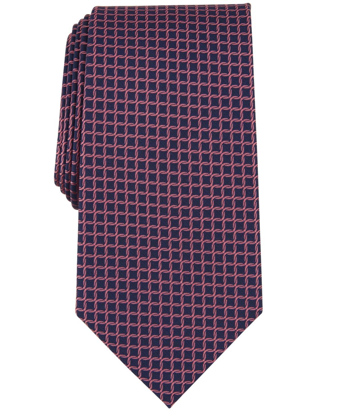 Michael Kors Mens Linked Check Tie Product Image