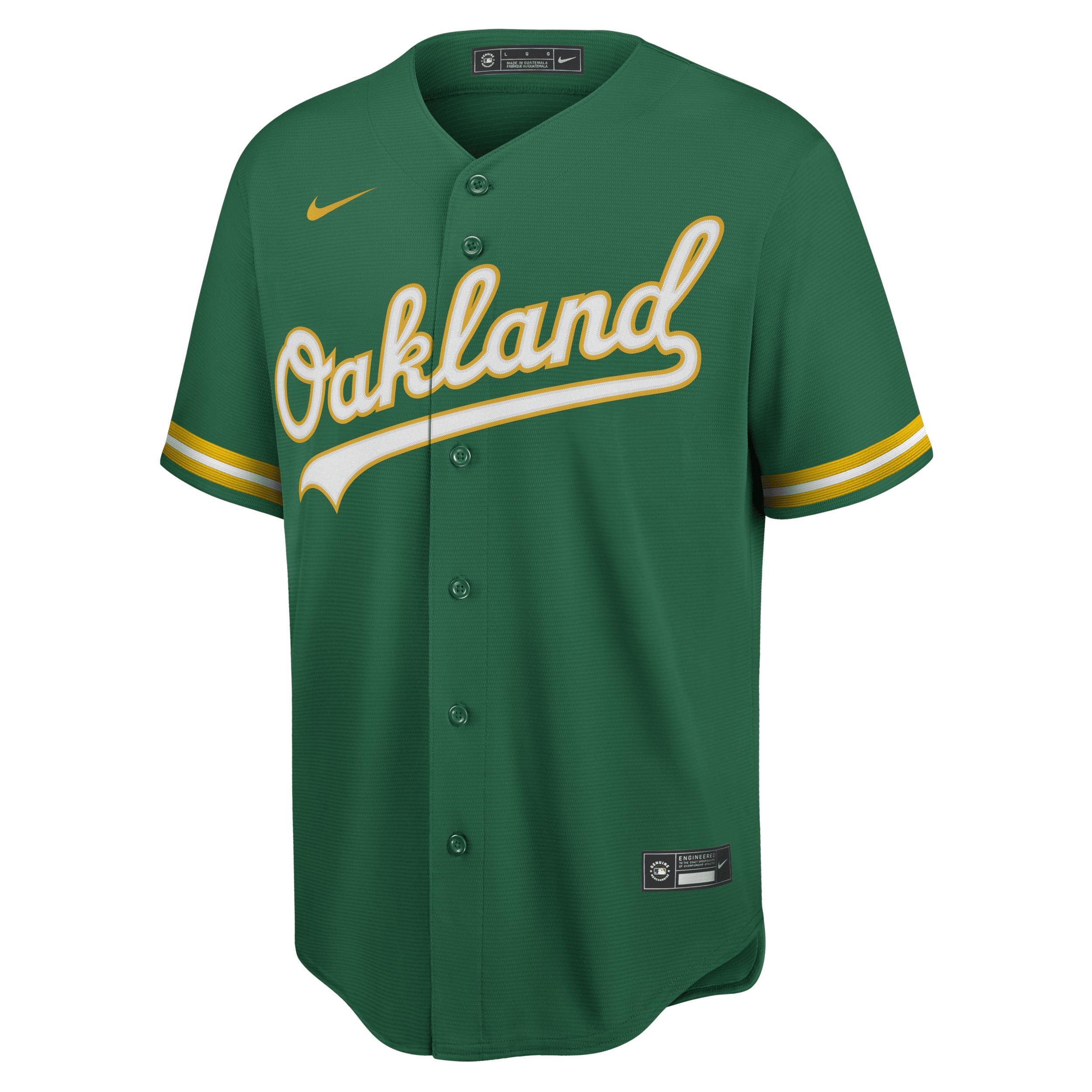 Mens Nike Oakland Athletics Alternate Replica Team Jersey Product Image