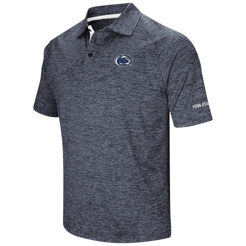 Mens Colosseum Penn State Nittany Lions Big & Tall Down Swing Polo Blue Product Image