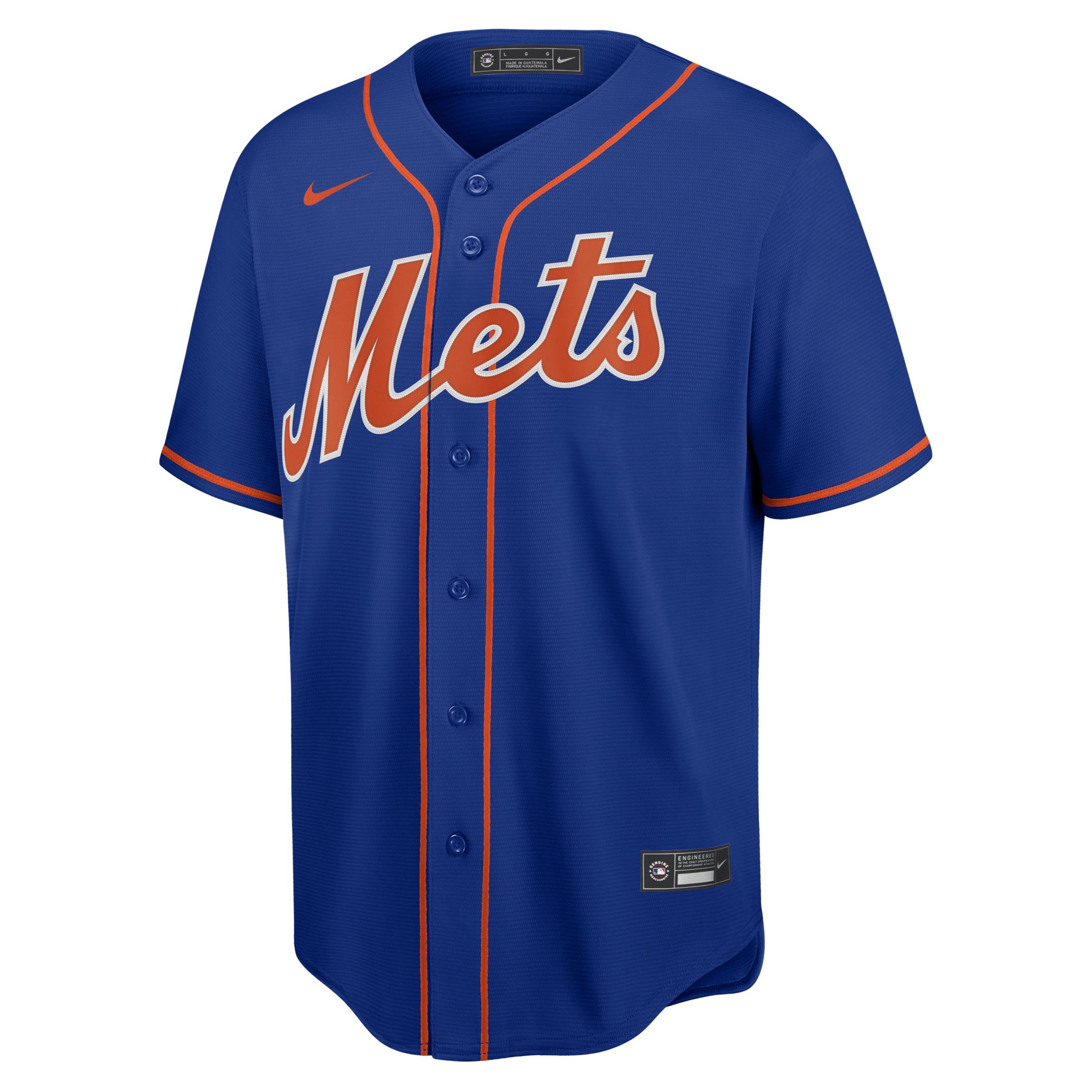 Mens Nike Royal New York Mets Alternate Replica Team Jersey Product Image