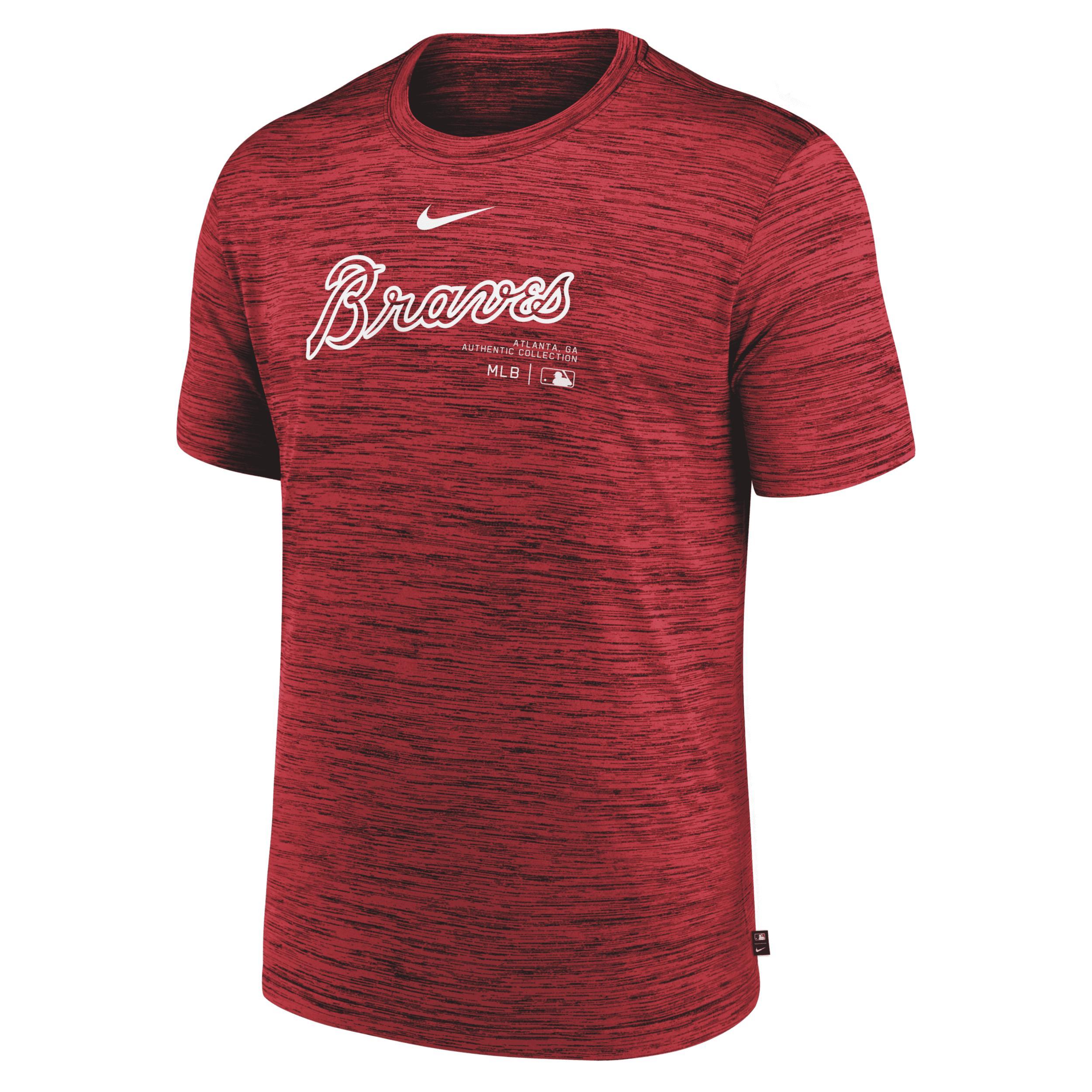 Cincinnati Reds Authentic Collection Practice Velocity Nike Mens Dri-FIT MLB T-Shirt Product Image