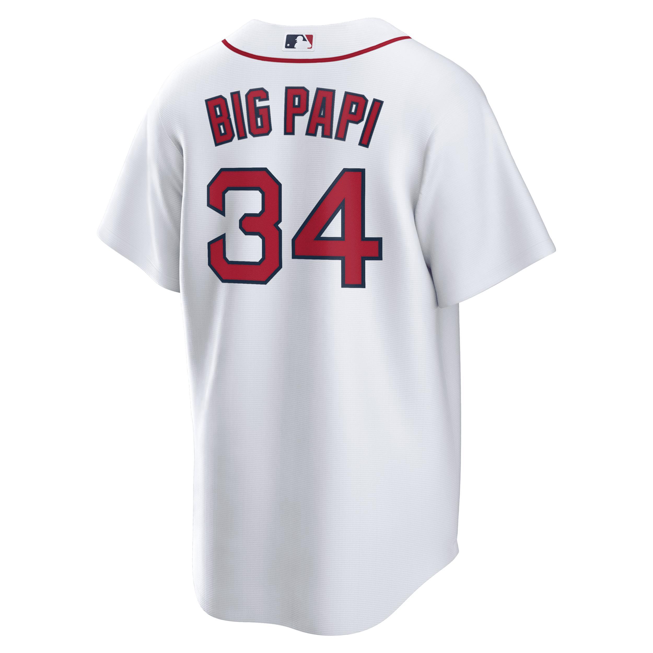 Nike Mens MLB Boston Red Sox (David Ortiz) Replica Baseball Jersey Product Image