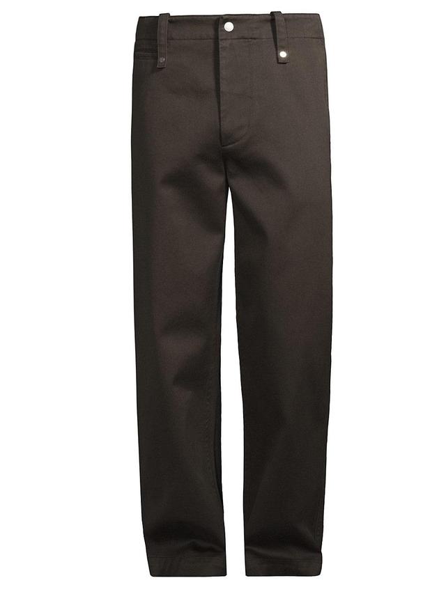 burberry Relaxed Fit Cotton Sateen Pants Product Image