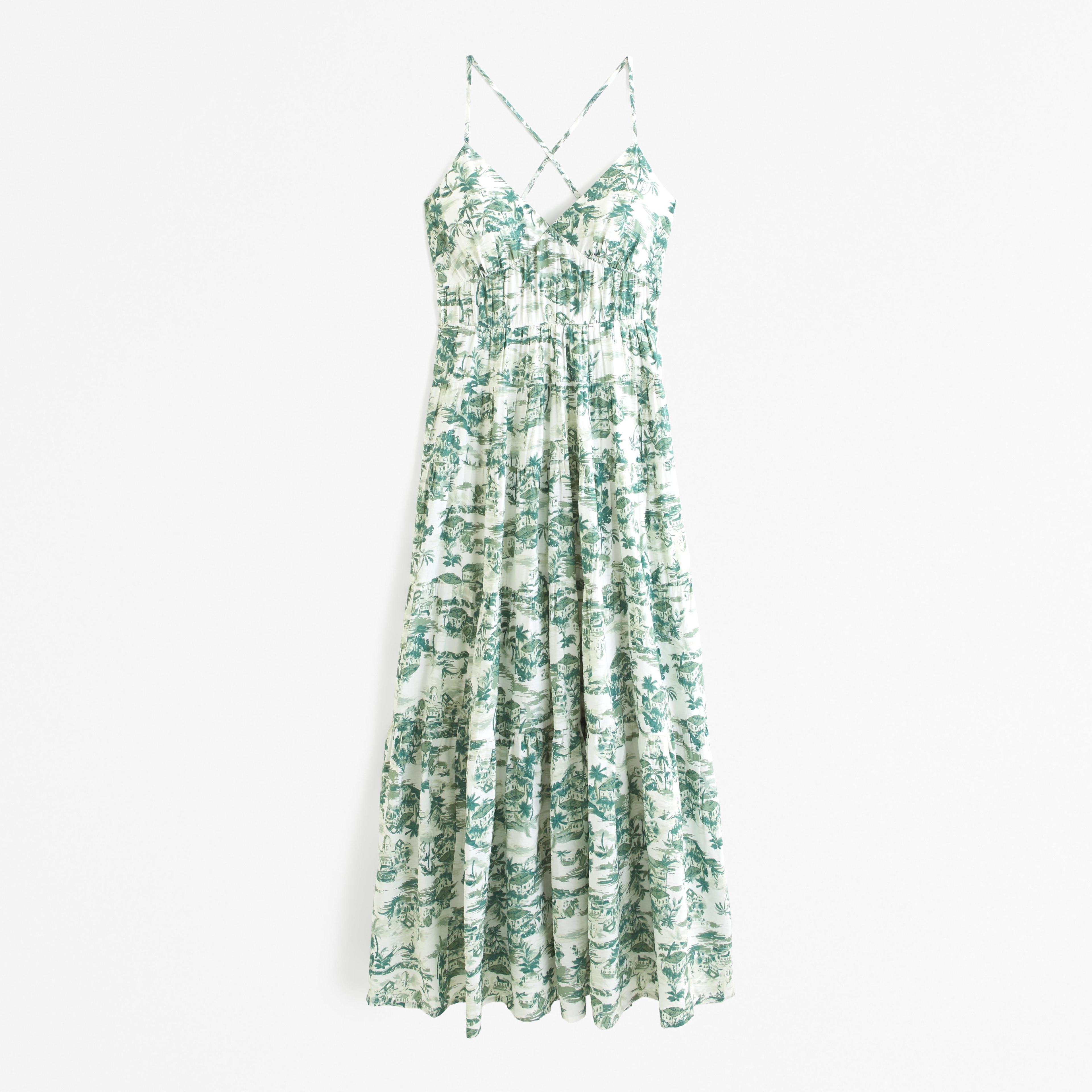 Flowy Tiered Maxi Dress Product Image