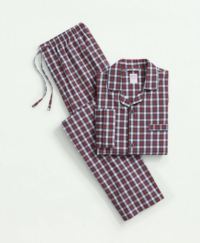 Cotton Broadcloth Tartan Pajamas Product Image