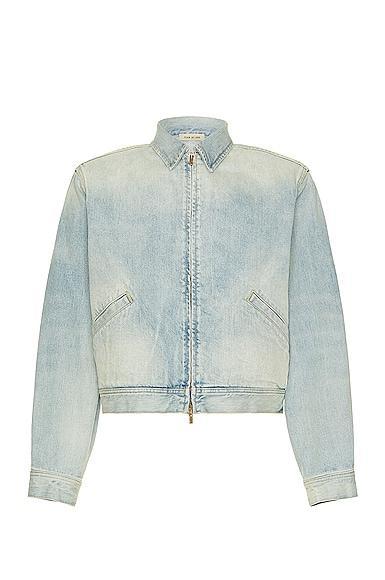 Fear of God Eternal Denim Jacket in Blue Product Image