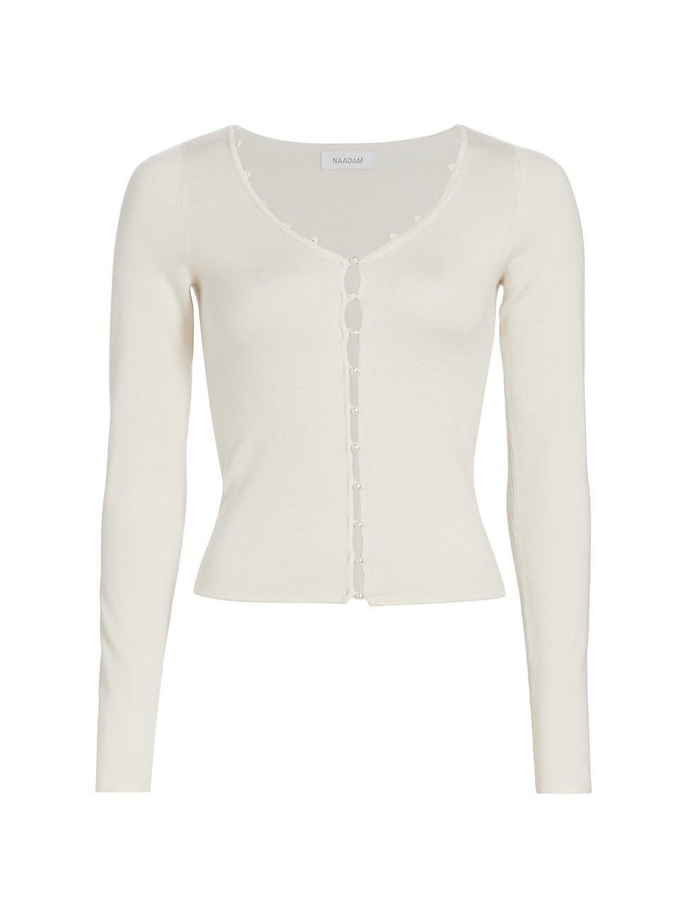 Womens Embellished Cardigan Product Image