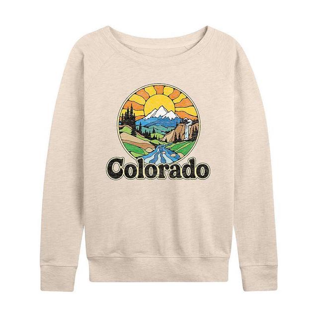 Womens Groovy Colorado Lightweight French Terry Sweatshirt, Girls Product Image