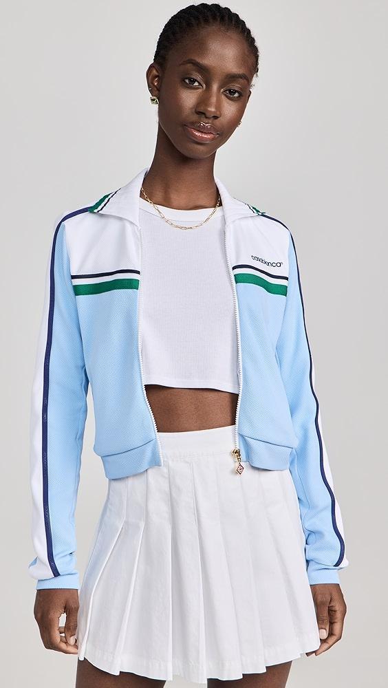 Casablanca Contrast Front Yoke Track Top | Shopbop Product Image