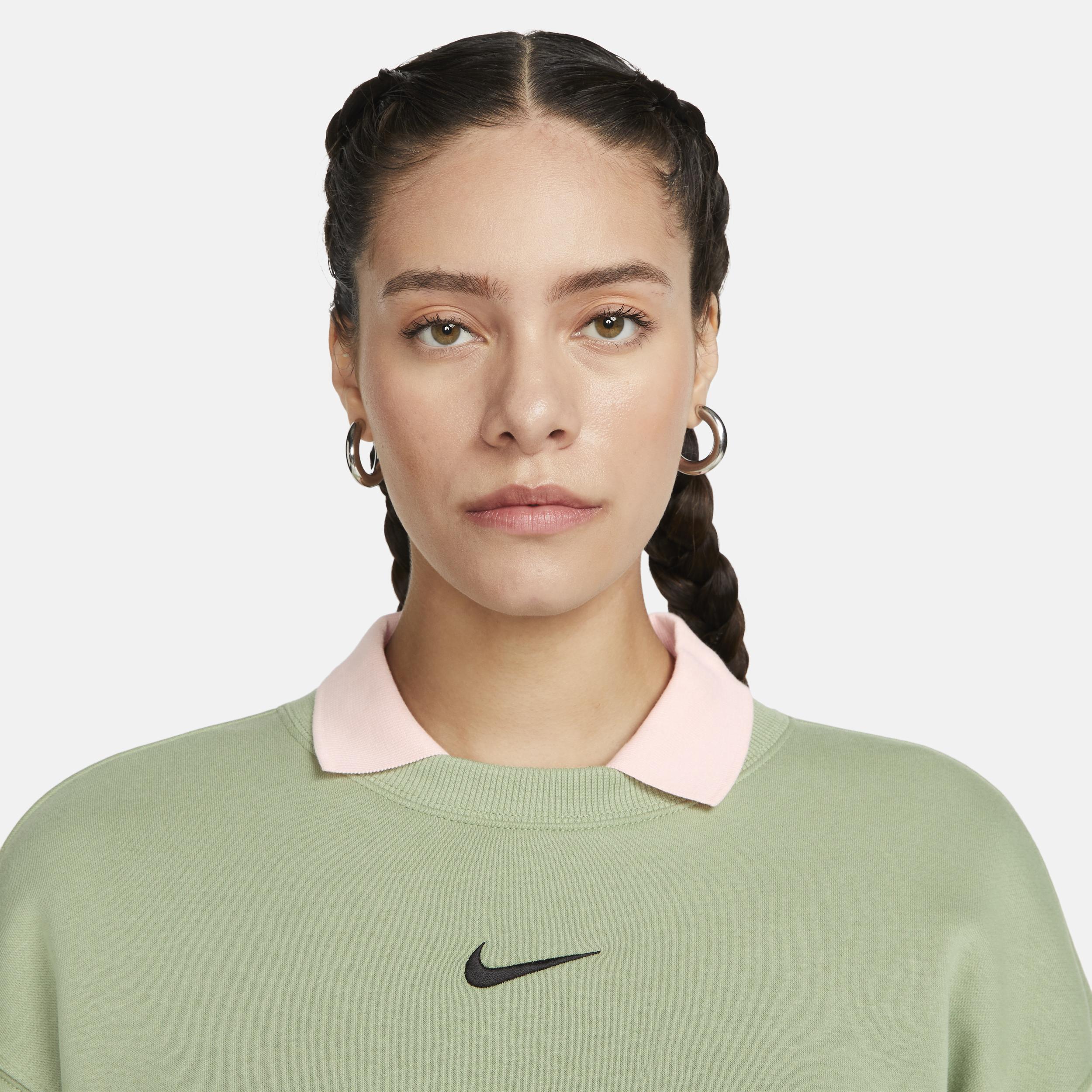 Women's Nike Sportswear Phoenix Fleece Oversized Crew-Neck Sweatshirt Product Image